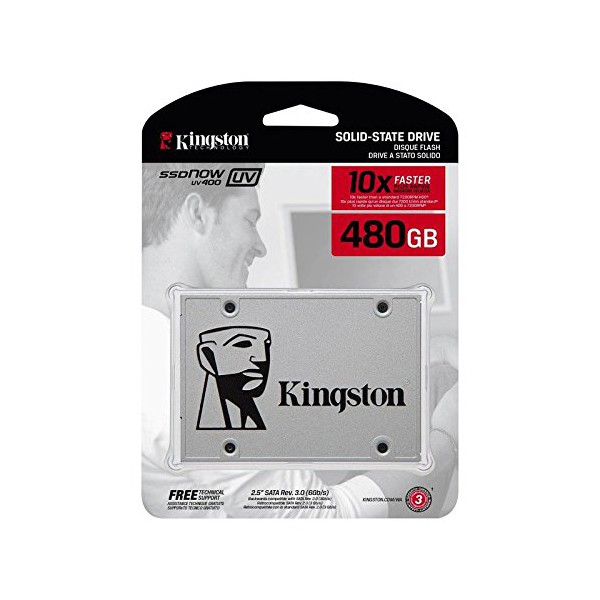 Kingston 480GB SSDNow UV400 Series (Single Drive)